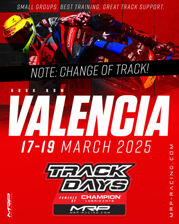 Track days Valencia 17-18-19 March 2025